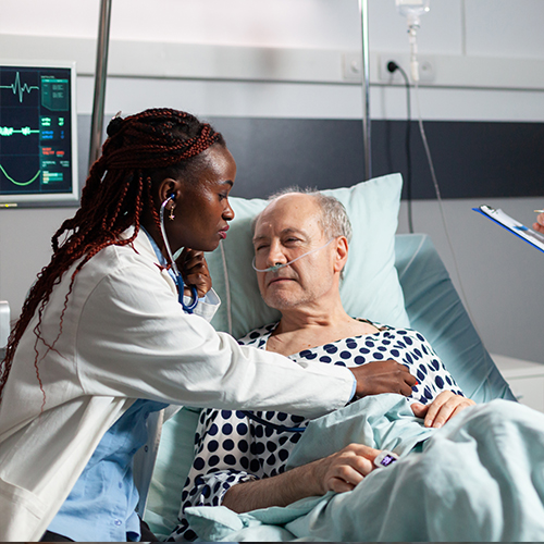 A consultant is doing its work