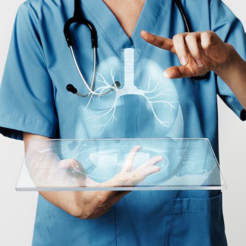 A consultant is doing its work