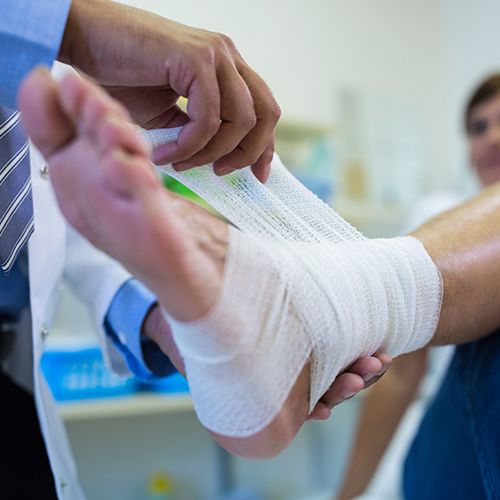 A consultant is doing its work